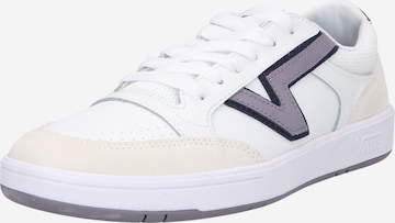 VANS - Sapatilhas baixas 'Lowland' em branco: frente