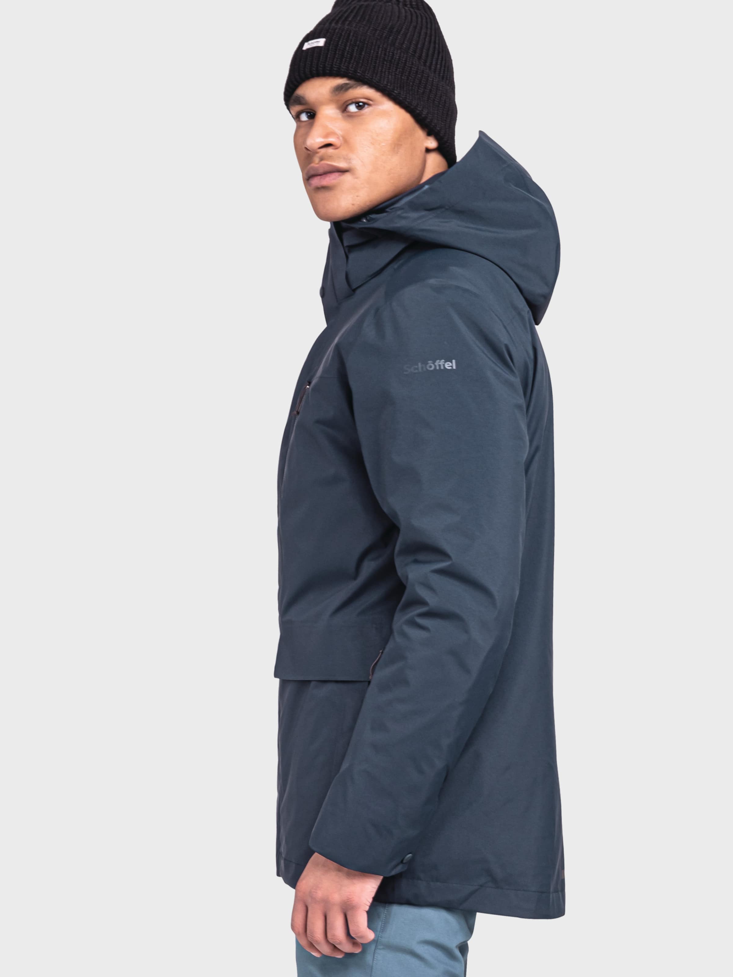Schöffel Outdoorjacke 'Barth' in Blau ABOUT YOU