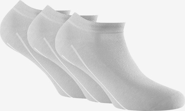 Rohner Socks Enkelsokken in Wit: voorkant
