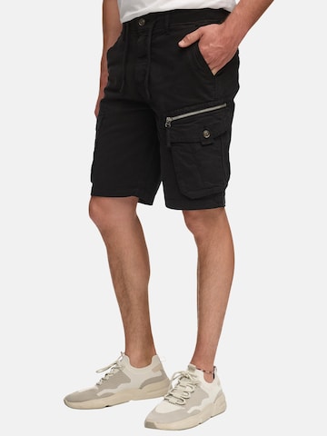 Tazzio Regular Cargohose 'A210' in Schwarz