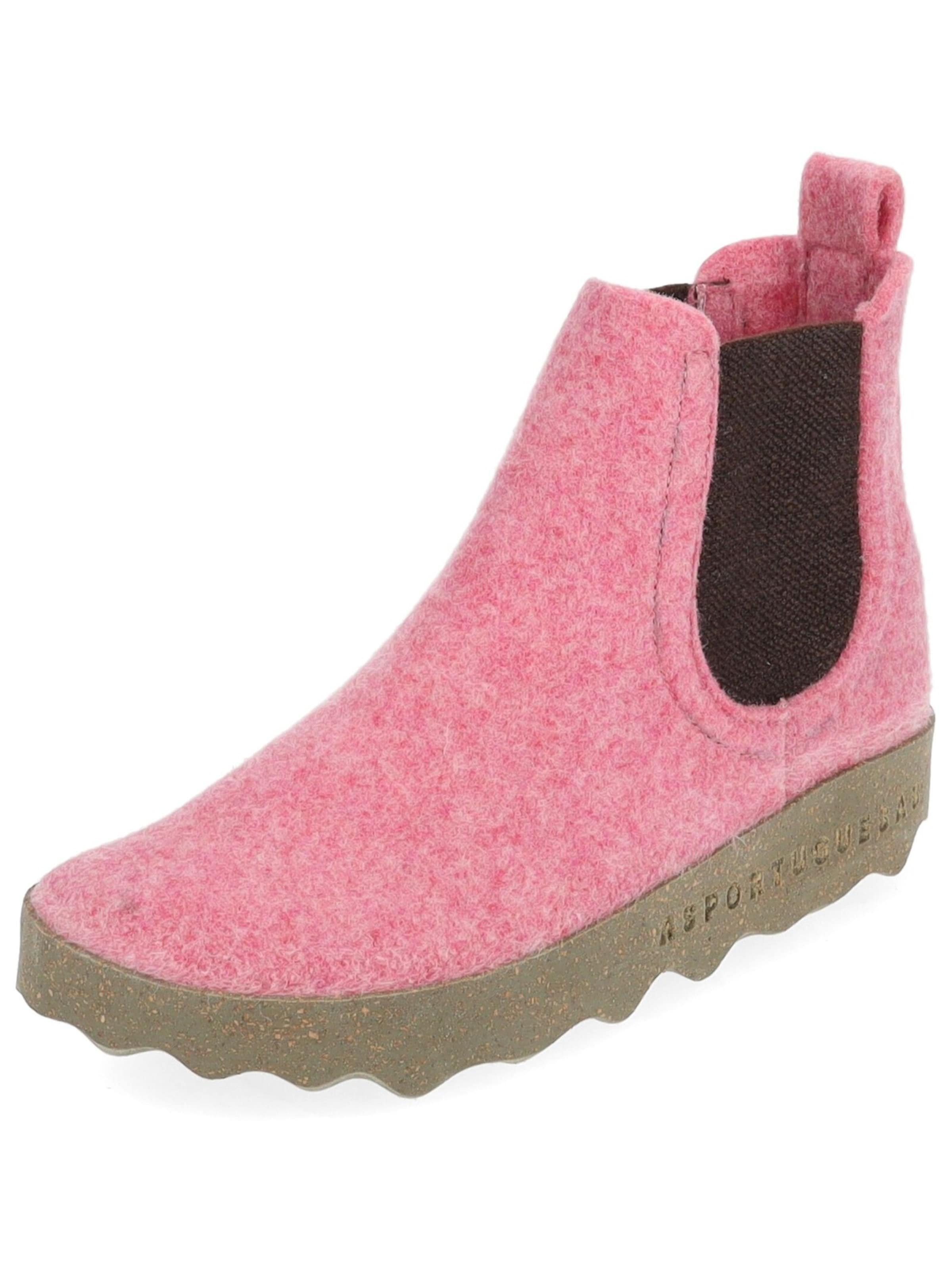 Chelsea Boots Asportuguesas en rose : devant