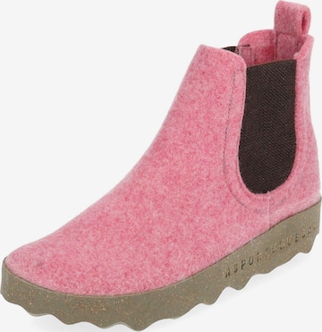 Asportuguesas Chelsea boots in Roze: voorkant