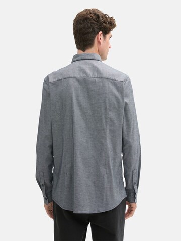 TOM TAILOR Regular fit Overhemd in Grijs