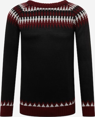 Pull-over Trendyol en noir : devant