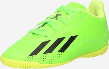 ADIDAS PERFORMANCE Athletic Shoes 'X Speedportal.4 Indoor Boots' in Green: front