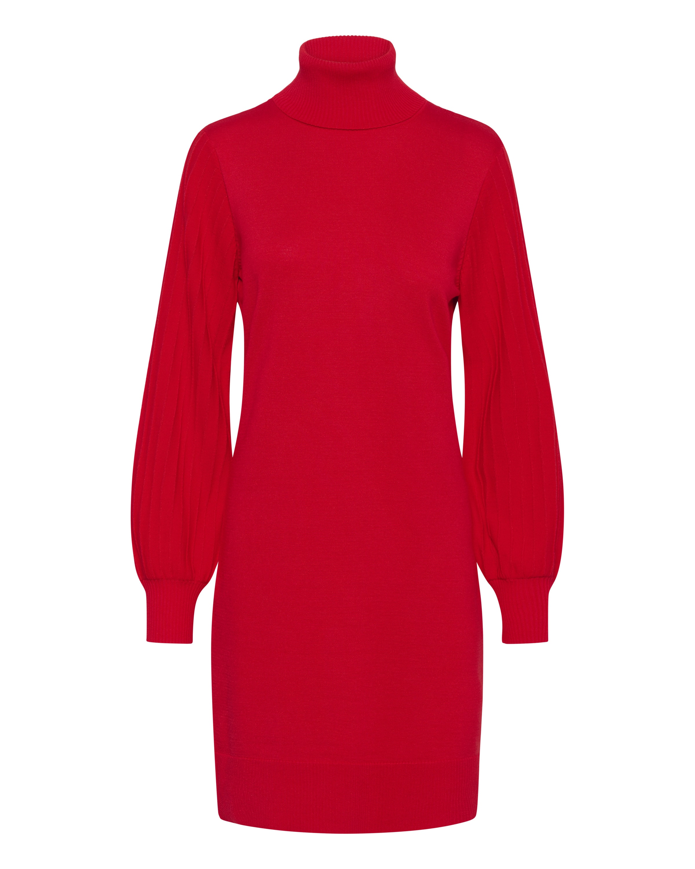 SAINT TROPEZ Jurk 'SZMarcy' in Rood: voorkant