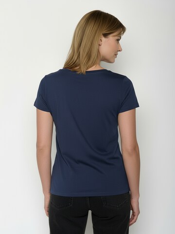 GREENBOMB Shirt 'Basic Loves' in Blue
