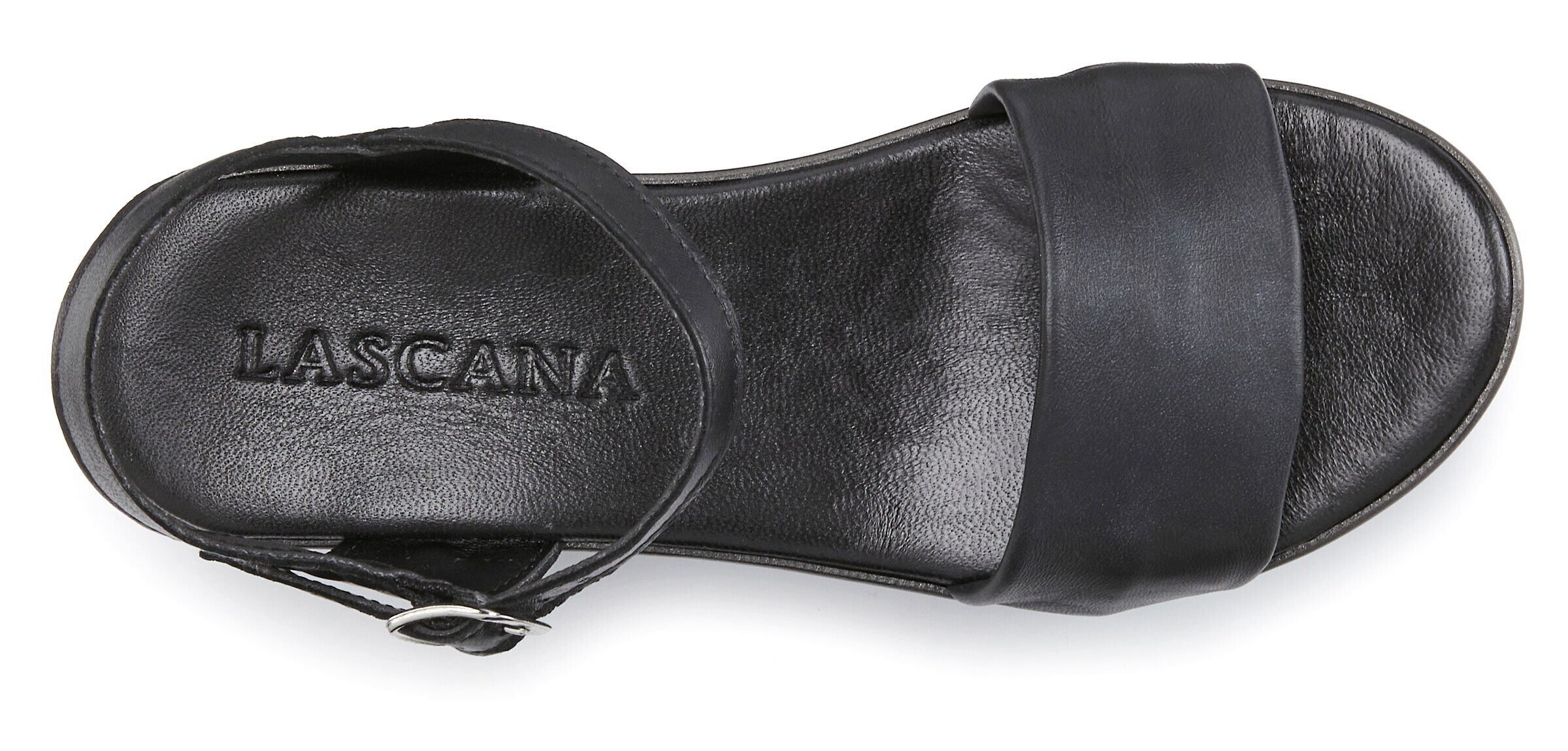LASCANA Sandale in Schwarz