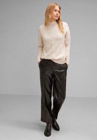 STREET ONE Pullover in Beige