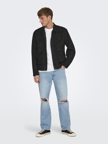 Giacca di mezza stagione 'ONSYUKI' di Only & Sons in nero