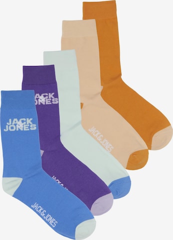 Chaussettes 'KONGA' JACK & JONES en bleu : devant