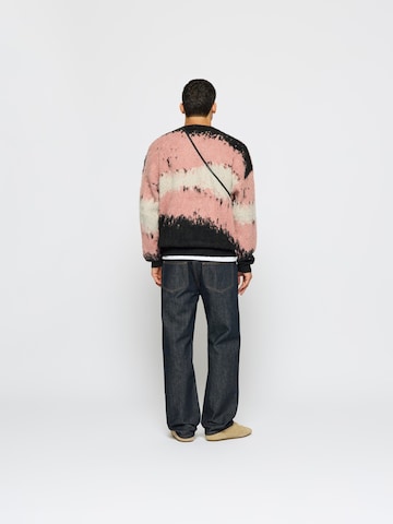 Burocs Sweater 'Hairy Cloudtrace' in Pink