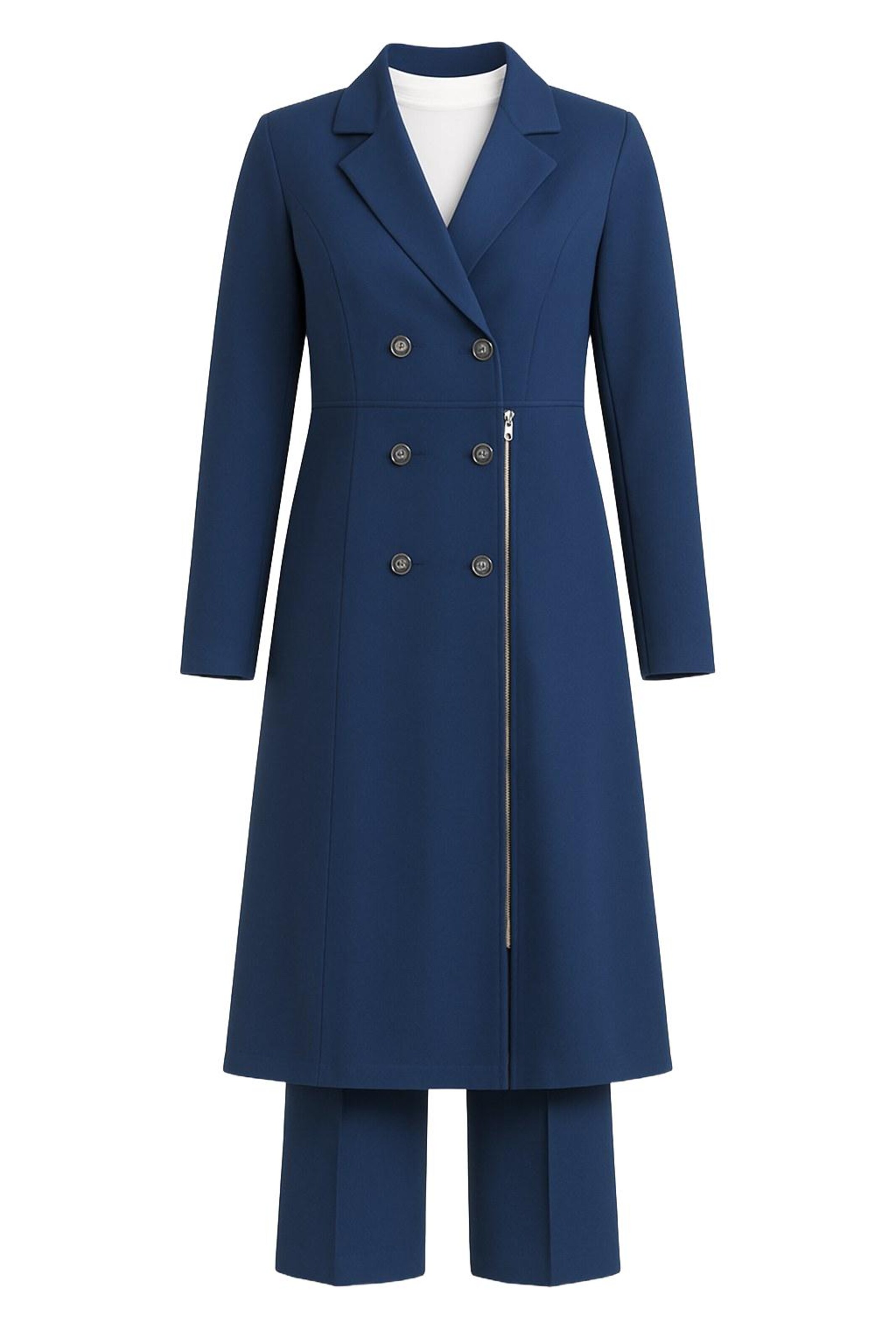 MODAMIHRAM Broekpak in Blauw: voorkant