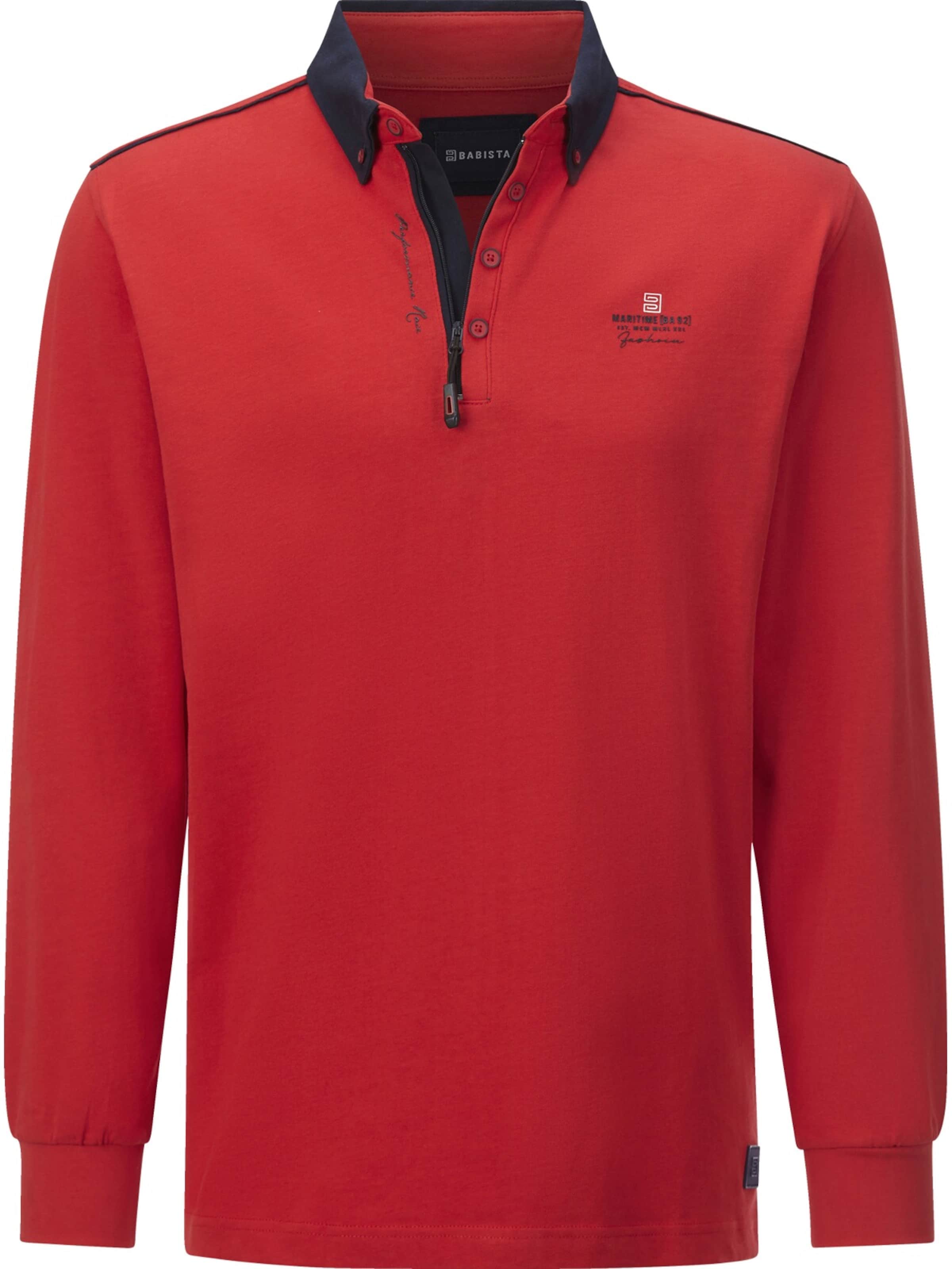 BABISTA Sweatshirt 'Modasole' in Rot: Vorderseite