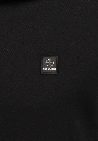 Key LargoSweater majica 'KLNick' - crna boja