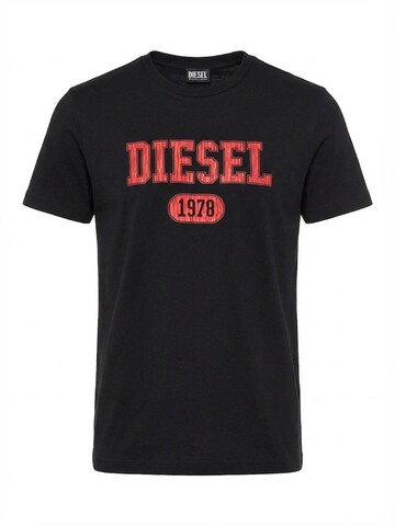T-Shirt 'T-DIEGOR-K46' DIESEL en noir : devant