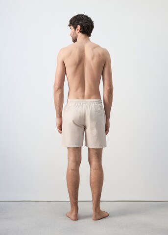 MANGO MAN Board Shorts 'Seerf' in Beige