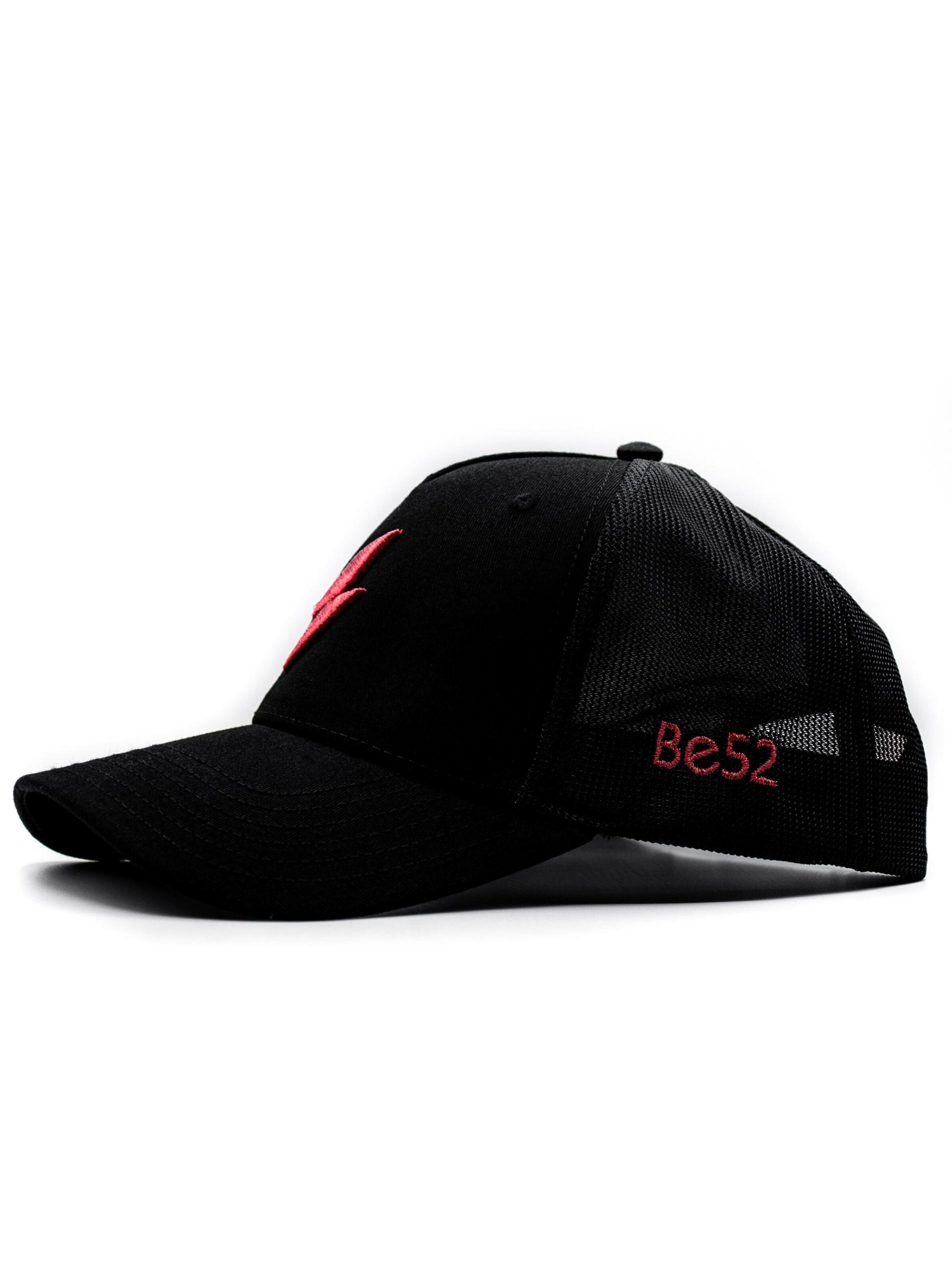 Be52 Cap 'Bolt premium' in Red