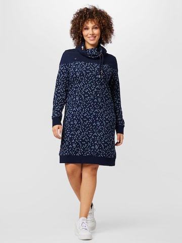 Robe 'CHLOE' Ragwear Plus en bleu : devant