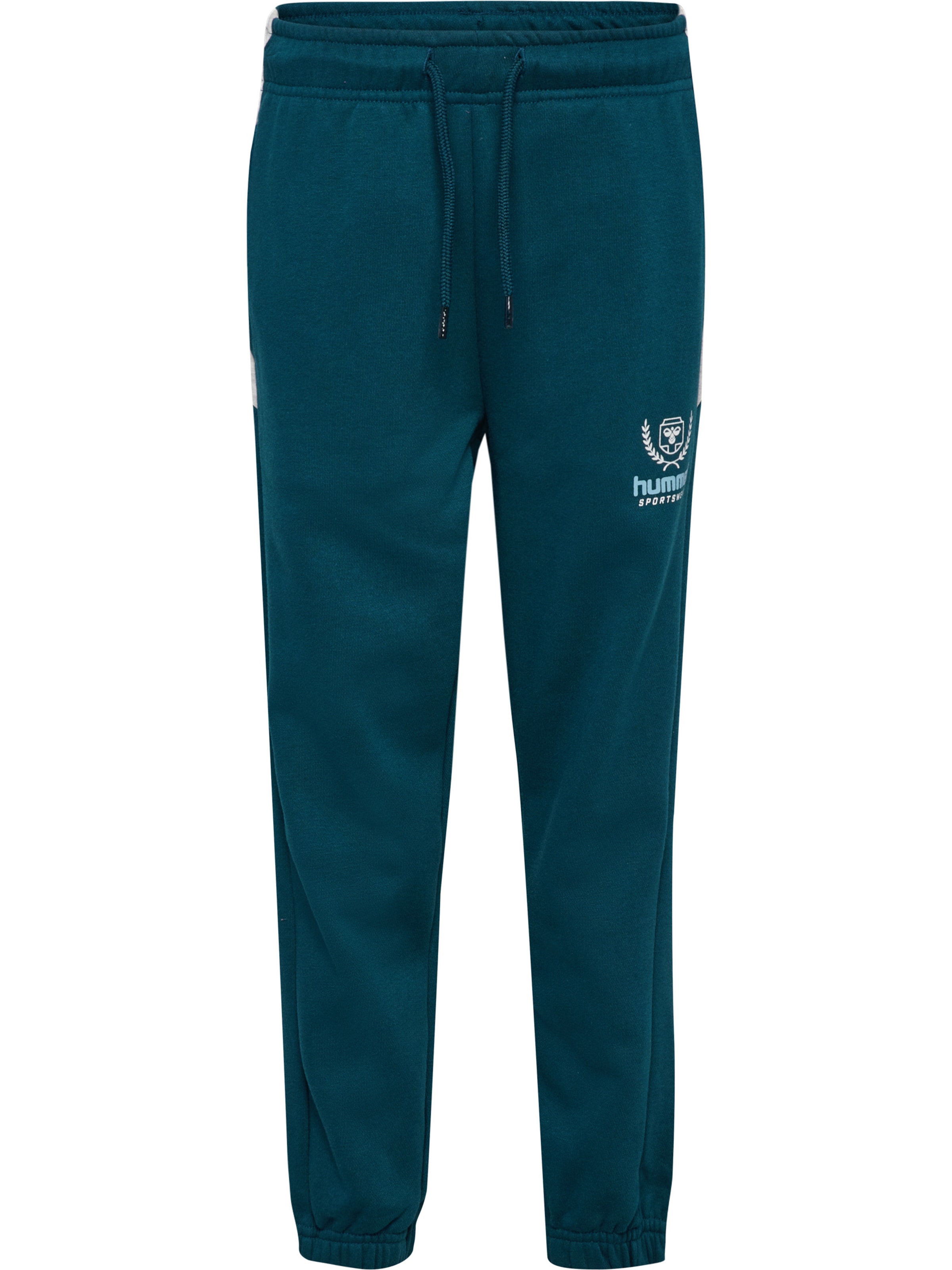 Hummel Tapered Trousers in Green: front