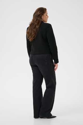 KAFFE CURVE Blazer i sort