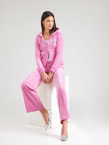 Veste de survêtement 'GOTHIC CROWN' Juicy Couture en rose