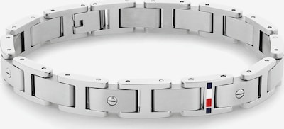 TOMMY HILFIGER Armband in de kleur Nachtblauw / Rood / Zilver / Wit, Productweergave