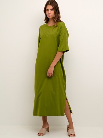 Kaffe Jurk 'Edna' in Groen: voorkant