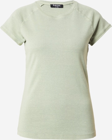 T-shirt Sublevel en vert : devant