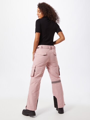 Regular Pantalon outdoor 'Freestyle' Superdry Snow en rose