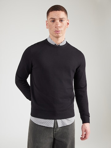 Pull-over LERROS en noir : devant