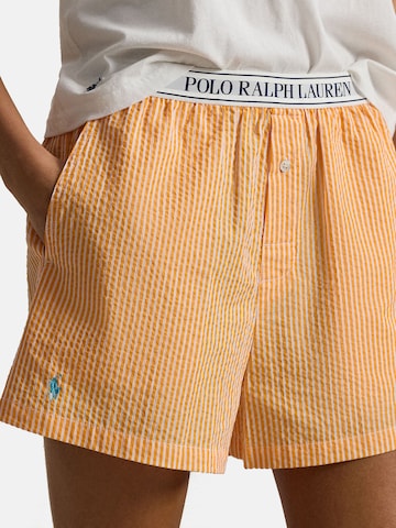 Polo Ralph Lauren Pajama pants ' Scallop Seersucker ' in Orange