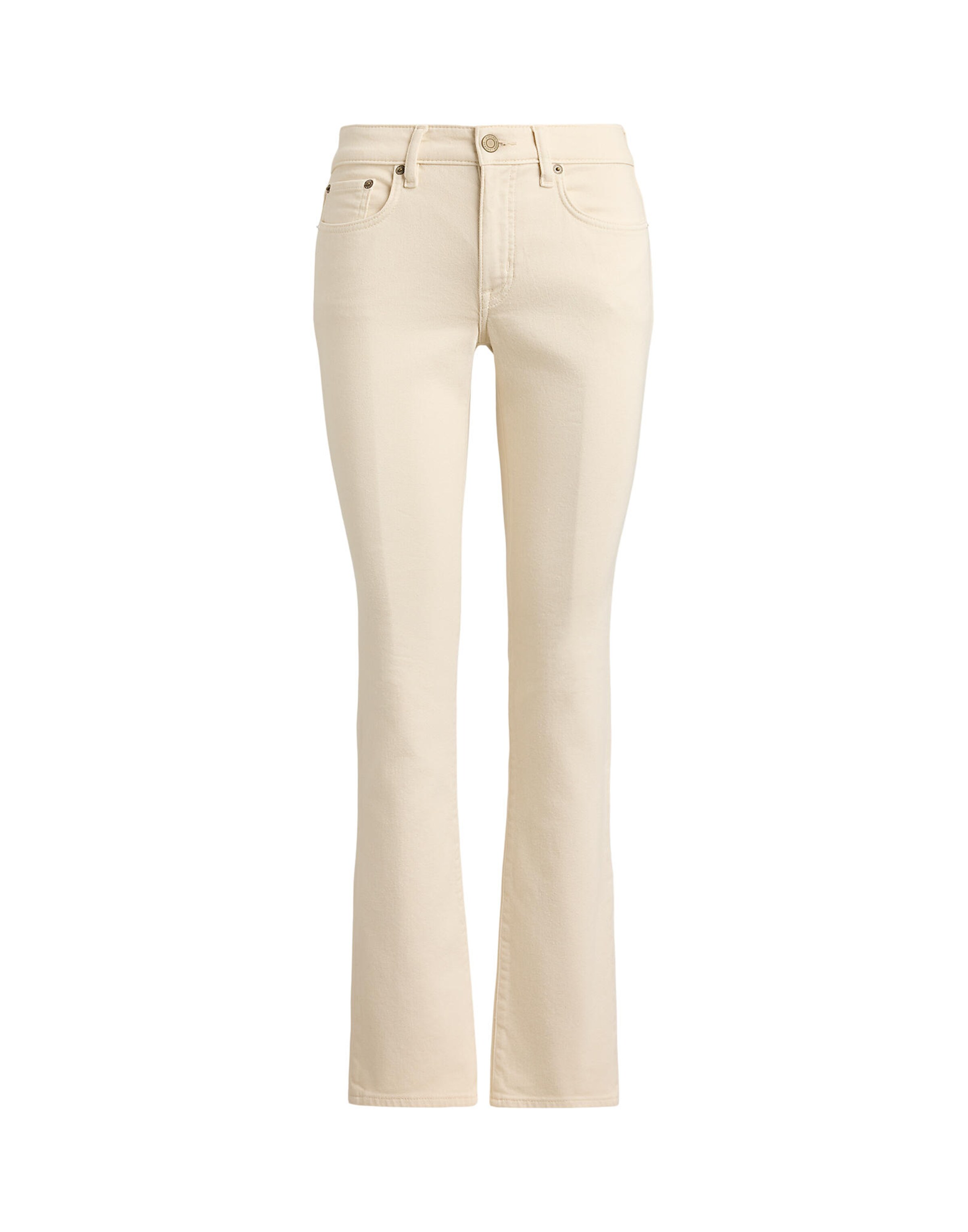 Lauren Ralph Lauren Flared Jeans i beige: forside