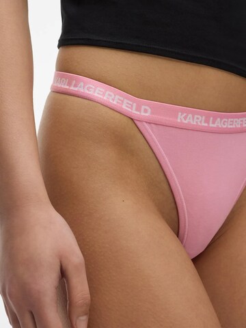 Slip Karl Lagerfeld en mélange de couleurs