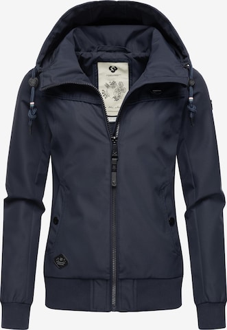 Ragwear Weatherproof jacket 'Jotty' in Blue: front