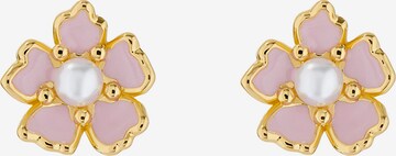 Ted Baker - Brincos 'PETI' em ouro: frente