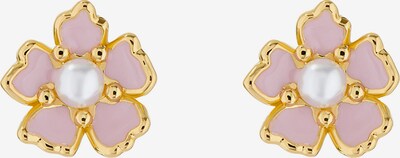 Ted Baker Ohrringe 'PETI' in gold / pink / perlweiß, Produktansicht