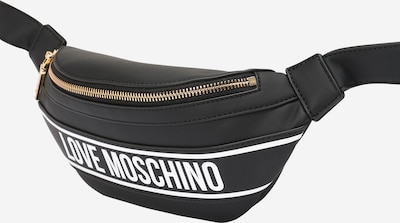 Love Moschino Belt bag 'BILLBOARD' in Black / White, Item view
