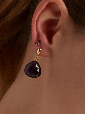 Boucles d'oreilles 'Zoqoyi' Luxenter en violet