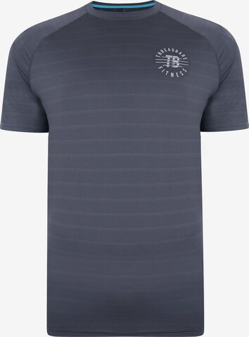 Threadbare Shirt 'Deltoid' in Grey: front