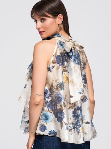 Ombre Blus i blå