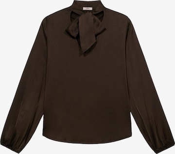 oltre Blouse in Bruin: voorkant