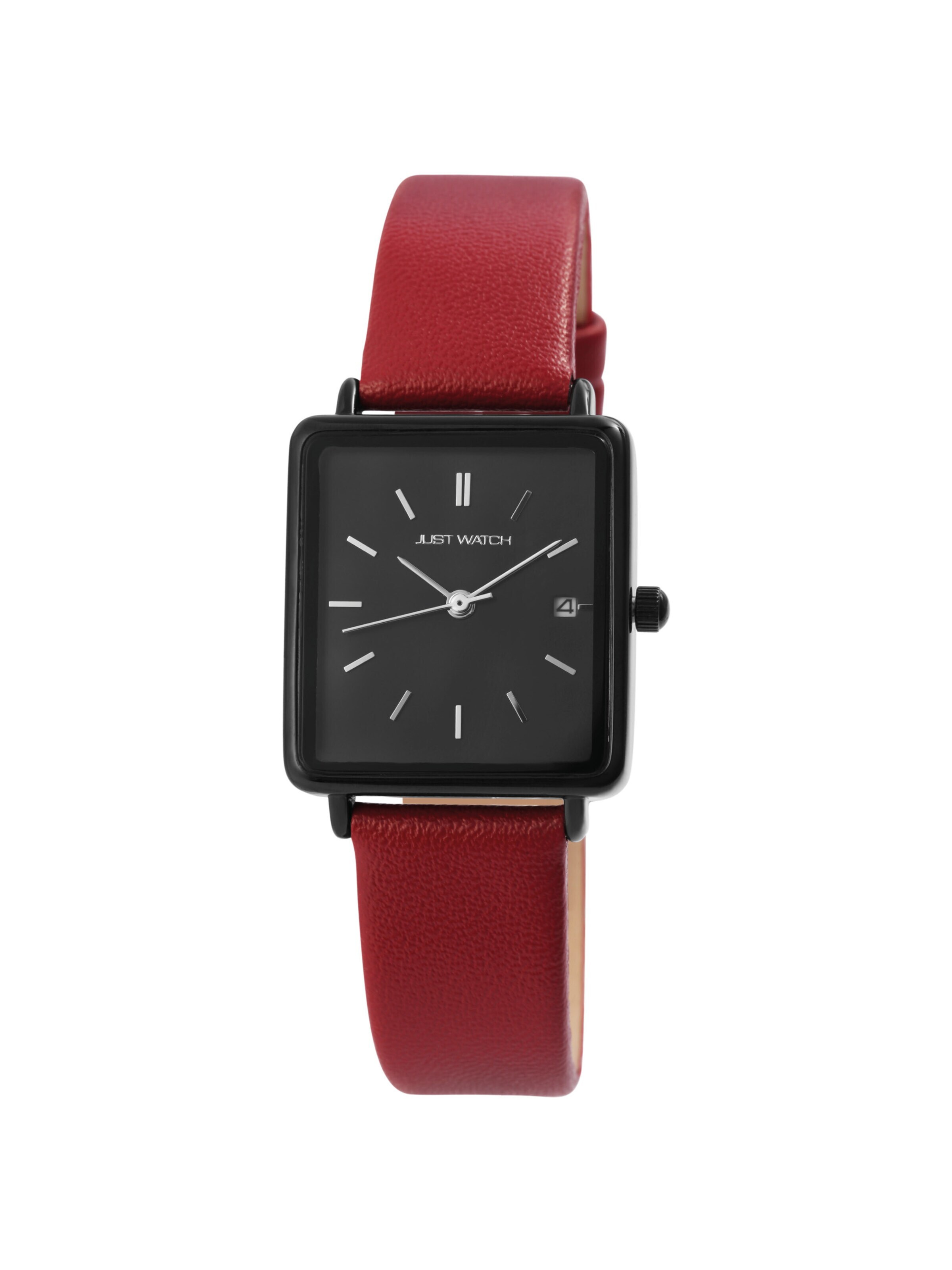 Just Watch Analoguhr 'Nancy, Datumsanzeige'‌‌‌ in Rot