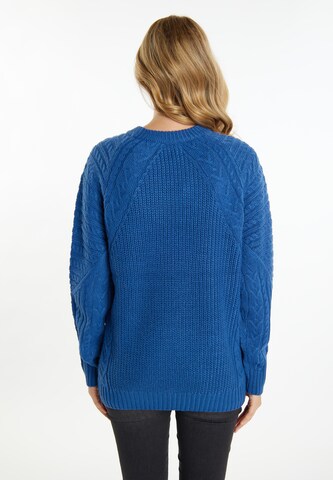 MYMO Пуловер 'Blonda' в синьо