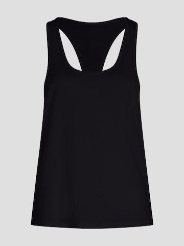 YO-GAYA Sporttop 'Loose Tank Top' in Zwart: voorkant