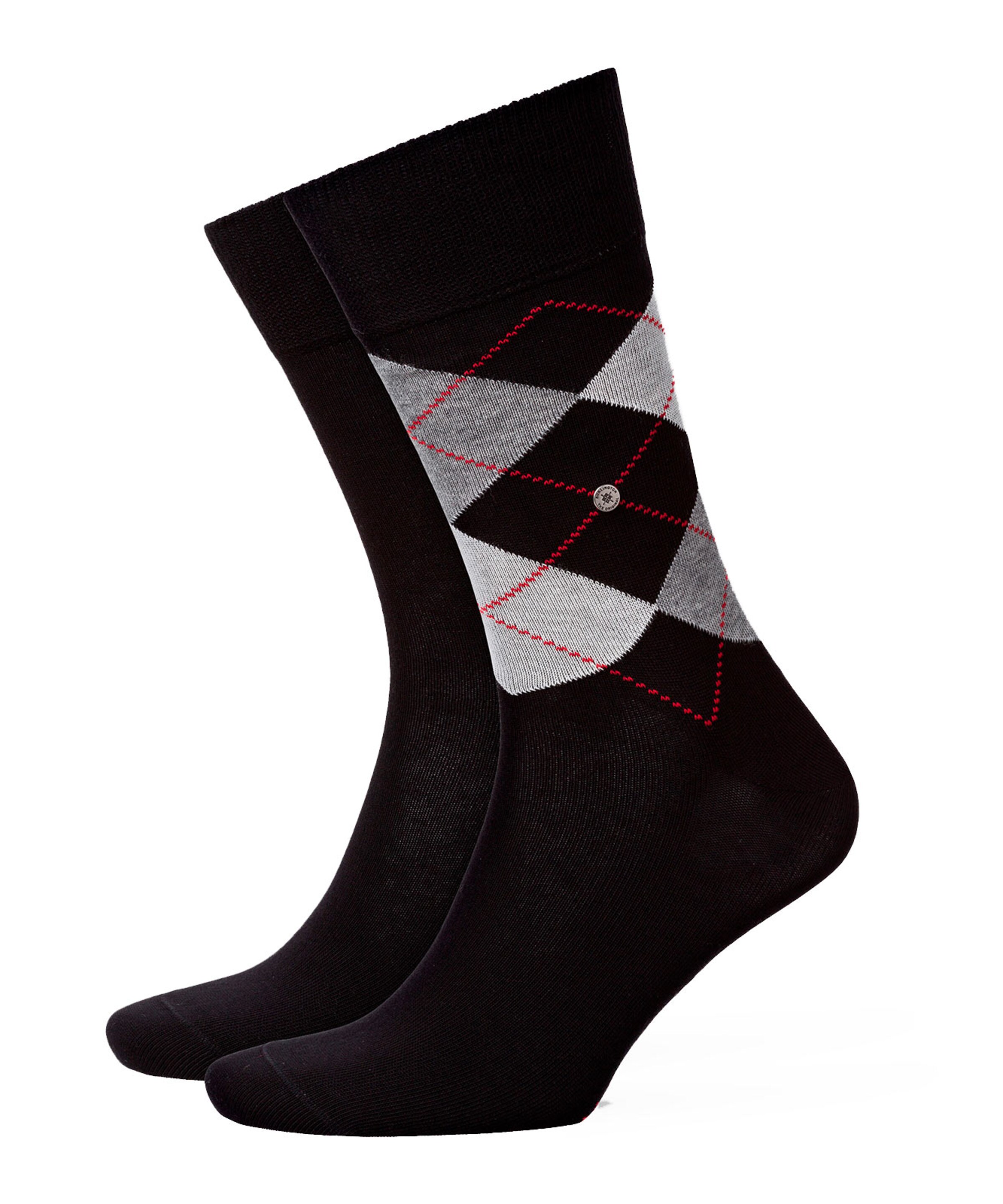 BURLINGTON Sockor i svart: framsida
