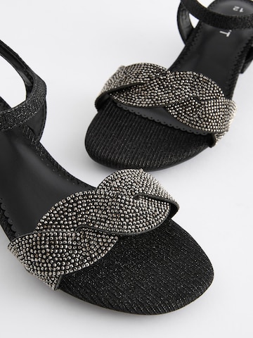 Sandales 'Twist' Next en noir