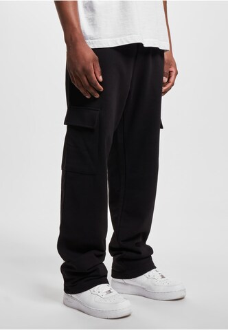 regular Pantaloni cargo 'Ice' di DEF in nero: frontale
