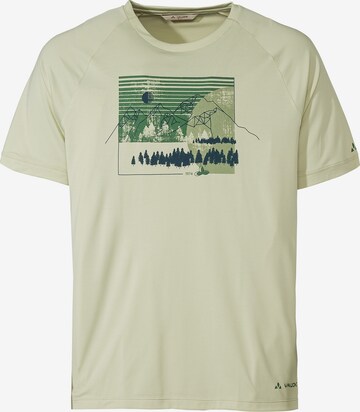 VAUDE Functioneel shirt 'Gleann' in Groen: voorkant