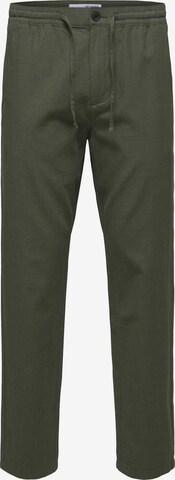 SELECTED HOMME - regular Pantalón 'Newton' en verde: frente